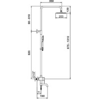 Душевая система  Wisent W3502 - Изображение №6 — Chaika Market