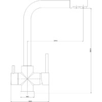 Смеситель Lauter Drop 21АМ611971 - Изображение №2 — Chaika Market