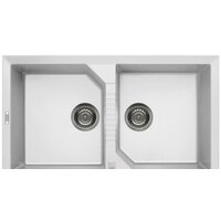 Кухонная мойка Elleci Tekno 450 Bianco Titano G68 — Chaika Market