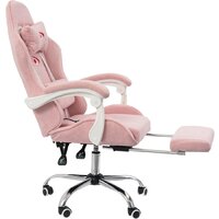 Игровое (геймерское) кресло Calviano Avanti Ultimato (pink fabric) - Изображение №2 — Chaika Market