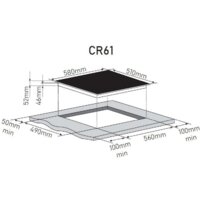 Варочная панель ZorG CR61 black - Изображение №2 — Chaika Market
