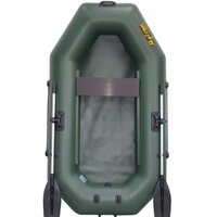 Моторно-гребная лодка Муссон S-230 (зеленый) — Chaika Market