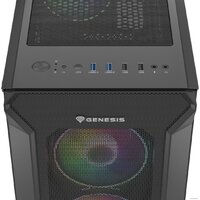 Корпус Genesis Irid 505 V2 ARGB Black NPC-1518 - Изображение №2 — Chaika Market