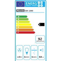 Кухонная вытяжка Miele DA 1260 (нержавеющая сталь) - Изображение №4 — Chaika Market