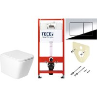 Унитаз подвесной Saniteco KW-9004WS + TECE Kit 9400412 — Chaika Market