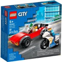 Конструктор LEGO City 60392 Полицейская погоня на байке — Chaika Market