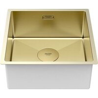 Кухонная мойка Paulmark Next 44 UNI PM214444-LG (золото/светлое золото) - Изображение №2 — Chaika Market