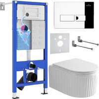 Унитаз подвесной Roxen StounFix Dual Fresh 968213 — Chaika Market