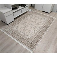 Ковер для жилой комнаты Radjab Carpet Арвен Прямоугольник PS23E 12008RK (3x4, Cream) - Изображение №3 — Chaika Market