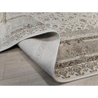 Ковер для жилой комнаты Radjab Carpet Арвен Прямоугольник PS23E 12008RK (3x4, Cream) - Изображение №5 — Chaika Market