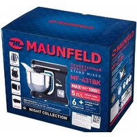 Планетарный миксер MAUNFELD MF-431BK - Изображение №10 — Chaika Market