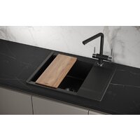 Кухонная мойка Granula ES-6202 (турмалин) - Изображение №3 — Chaika Market
