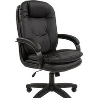 Офисное кресло CHAIRMAN 668LT N (экопремиум черный) — Chaika Market