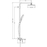 Душевая система  Raglo R51.24 - Изображение №2 — Chaika Market