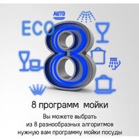 Встраиваемая посудомоечная машина MAUNFELD MLP-08IMROI - Изображение №53 — Chaika Market