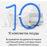 Встраиваемая посудомоечная машина MAUNFELD MLP-08IMROI - Изображение №22 — Chaika Market