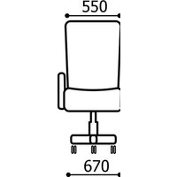 Офисное кресло Brabix Classic EX-685 (ткань E, черный) - Изображение №7 — Chaika Market