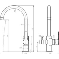 Смеситель Esko K27 - Изображение №2 — Chaika Market