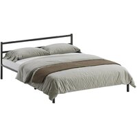 Кровать Домаклево Лофт 180x200 (черный) — Chaika Market