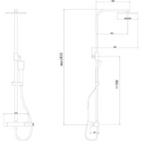 Душевая система  Abber Daheim AF8260WL - Изображение №3 — Chaika Market