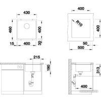 Кухонная мойка ZorG Subline 40 (черный оникс) - Изображение №4 — Chaika Market