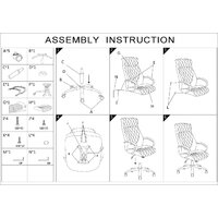 Офисное кресло Woodville Monte (белый) - Изображение №11 — Chaika Market