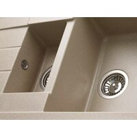 Кухонная мойка KUPPERSBERG Modena 1,5B1D (санд беж) - Изображение №3 — Chaika Market
