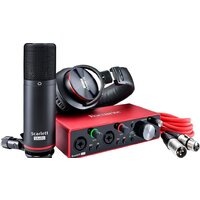 Комплект для звукозаписи Focusrite Scarlett 2i2 Studio (3-е поколение) — Chaika Market