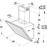 Кухонная вытяжка Gorenje WHI643ORAB - Изображение №4 — Chaika Market