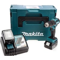Ударная дрель-шуруповерт Makita DHP483RTJ (с 2-мя АКБ, кейс) — Chaika Market