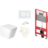 Унитаз подвесной Saniteco KW-9004WS + TECE Kit 9400413 — Chaika Market