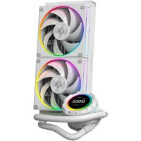Система жидкостного охлаждения для процессора ID-Cooling SL240 White - Изображение №2 — Chaika Market