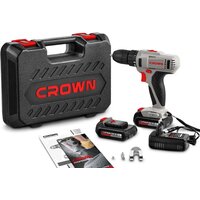 Дрель-шуруповерт Crown CT21052LH-1.5 BMC (с 2-мя АКБ, кейс) - Изображение №7 — Chaika Market