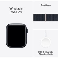 Умные часы Apple Watch SE 2 40 мм (алюминиевый корпус, полуночный/полуночный, нейлоновый ремешок) - Изображение №4 — Chaika Market