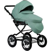 Универсальная коляска Indigo Barbara ECO Classic (2 в 1, be 01/шалфей кожа) - Изображение №3 — Chaika Market