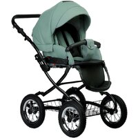 Универсальная коляска Indigo Barbara ECO Classic (2 в 1, be 01/шалфей кожа) - Изображение №4 — Chaika Market