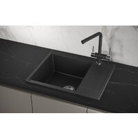 Кухонная мойка Granula ES-6202 (черный) - Изображение №4 — Chaika Market