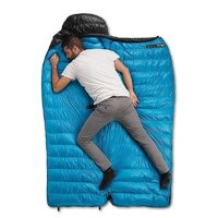 Спальный мешок Naturehike CW400 NH18C400-D (L, черный) - Изображение №5 — Chaika Market