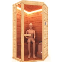 Инфракрасная сауна Шингарёв и Ко Угловая 1-местная (финская) - Изображение №4 — Chaika Market