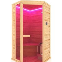 Инфракрасная сауна Шингарёв и Ко Угловая 1-местная (финская) - Изображение №2 — Chaika Market