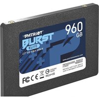 SSD Patriot Burst Elite 960GB PBE960GS25SSDR - Изображение №2 — Chaika Market