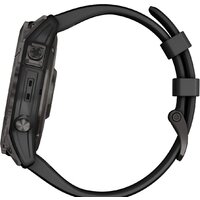 Умные часы Garmin Fenix 7X Sapphire Solar (черный титан/черный) - Изображение №3 — Chaika Market