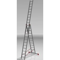 Лестница-стремянка Новая высота NV 323 трёхсекционная профессиональная 3x12 ступеней - Изображение №3 — Chaika Market
