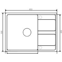 Кухонная мойка ZorG Apollo 65 (песчаный берег) - Изображение №2 — Chaika Market
