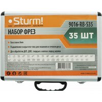 Набор фрез Sturm 9016-RB-S35 - Изображение №4 — Chaika Market
