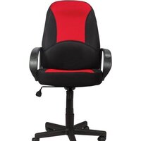 Офисное кресло Brabix City EX-512 (ткань, черный/красный) - Изображение №4 — Chaika Market