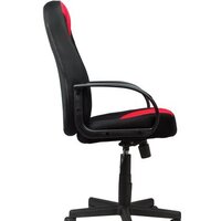 Офисное кресло Brabix City EX-512 (ткань, черный/красный) - Изображение №3 — Chaika Market