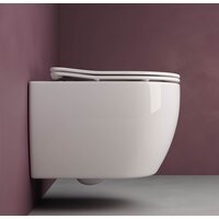 Унитаз подвесной Ceramica Nova Play Rimless CN3001 - Изображение №3 — Chaika Market