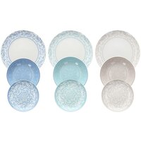 Набор тарелок Tognana Madison Celine MC07018M221 (18 шт) — Chaika Market