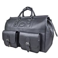 Саквояж Carlo Gattini Fabriano Premium 4008-55 (железно-серый) - Изображение №2 — Chaika Market